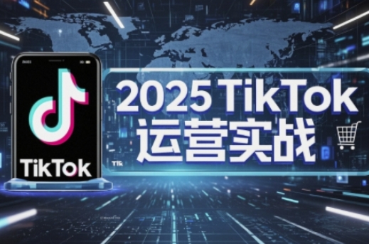 2025TikTok电商运营,掌握TikTok店铺运营核心技巧,实现低成本高转化-OPCmate